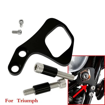 

Motorcycle Ignition Key Relocation mounting Bracket mount holder For Triumph Bonneville T100 / SE / Scrambler LHS Thruxton 01-15