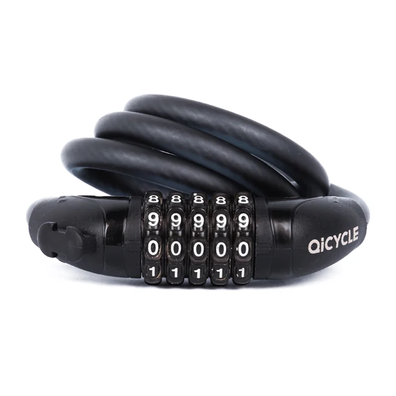 

Оригинальный замок для электрического велосипеда QICYCLE EF1, замок с тросом и кронштейном