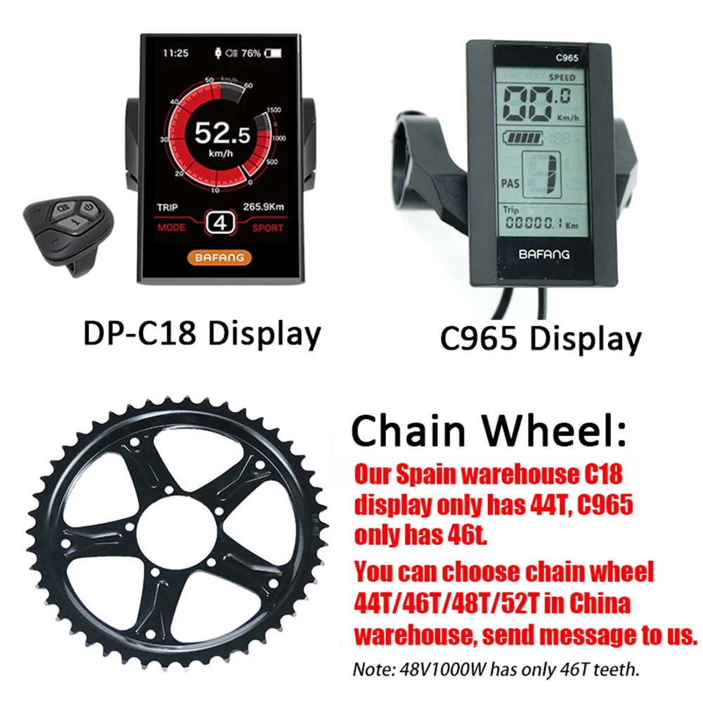48V 750W Bafang BBS02B Mid Drive ebike мотор электрический велосипед конверсионный комплект с 13Ah
