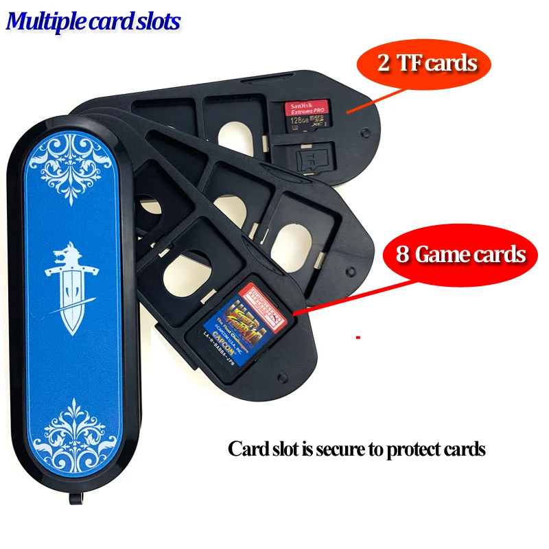 Новейший 10в1 футляр для игровых карт для Nintendo Switch Lite NS Joy-con консоль для хранения игр Micro SD Карты Премиум коробка сумка игровые аксессуары - Цвет: Swordd Sheildd 10in1
