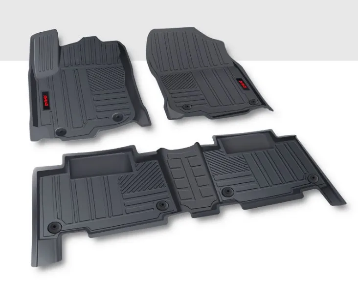 Для HONDA Civic, Accord, сrv HRV XRV VEZEL Fit/Jazz INSPIRE Avancier URV резиновый автомобильный коврик для ног левый для вождения tpo/tpe материал - Название цвета: HRV 2015-2019