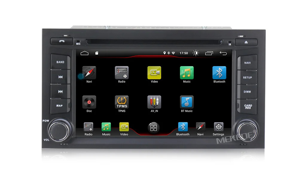 Cheap MEKEDE 7 inch Android 9.0 Car radio Multimedia Video Player For Seat Leon 2013 2014 2015 2016 2017 2018 BT WIFI GPS 9