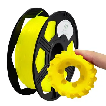 

YOYI 3d Printer Filament tpu Transparent Yellow Color 3D Printer and 3D Pen