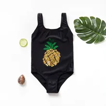 baby girl pineapple swimsuit