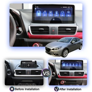 Image 2 - COHO For Mazda 3 2014 2019 10.25Inch Tesla Car Stereo Multimidia Car Radio Android 10 Octa Core
