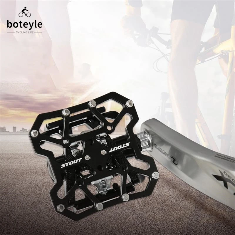 

Mountain Road Bike Lock Pedal Turn Flat Pedal Conversion Piece Pedal Quick Release Cleat SPD Lock Shoe Riding Equipment
