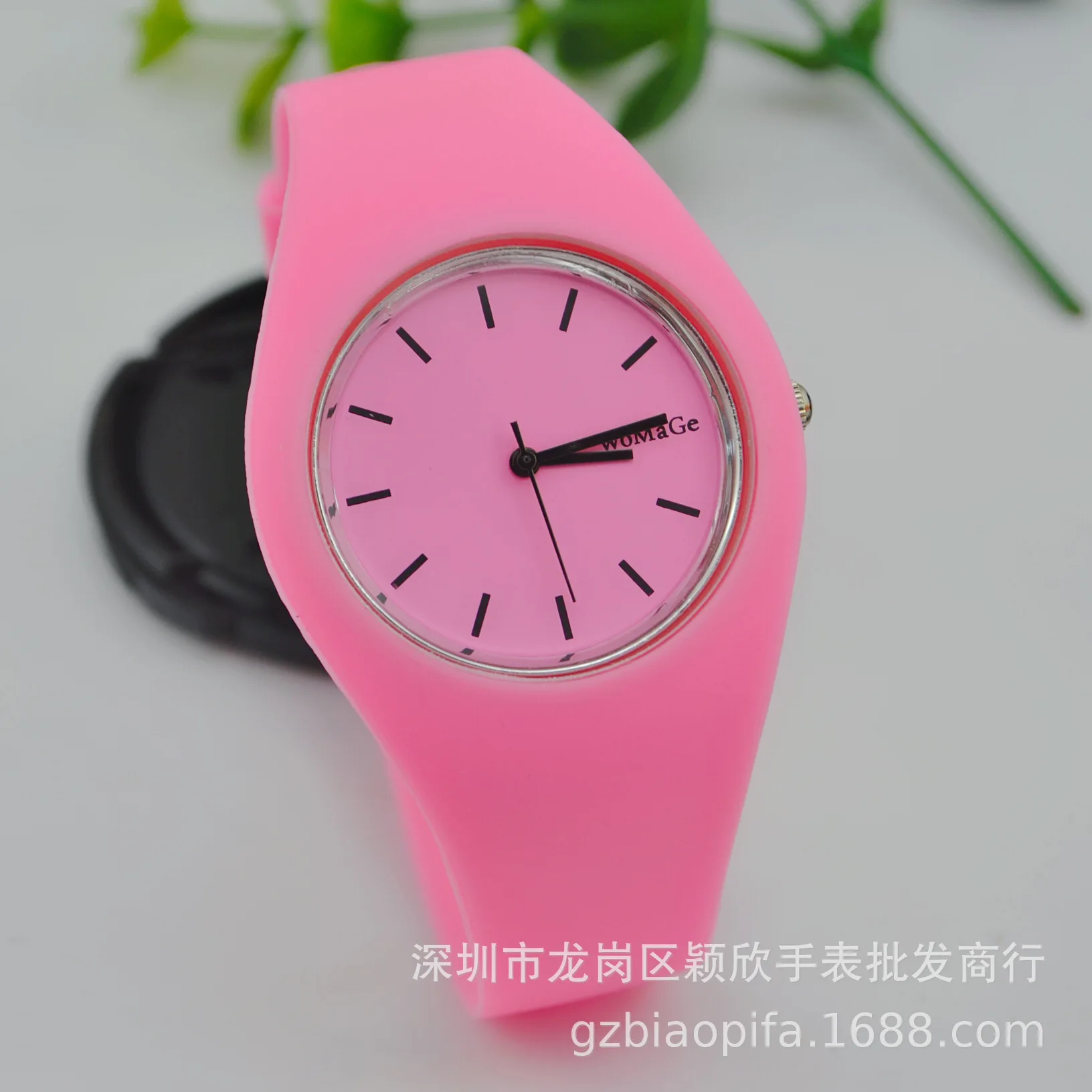 

Hot Selling New Style Candy-Colored Silicone Watch Jelly Color Jelly-Style Fashion Casual Silicone Watch
