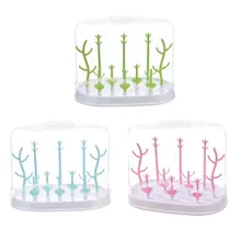 Многофункциональная полка для хранения бутылочек сушилка для бутылочек держатель для детских бутылочек 10 кронштейнов съемный поддон для капель простая установка