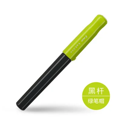 black green Японский пилот Kakuno перьевая ручка Fine Nib F/EF 0,5 мм оригинальная практическая ручка для студентов каллиграфия студенческая школа - Цвет: black green