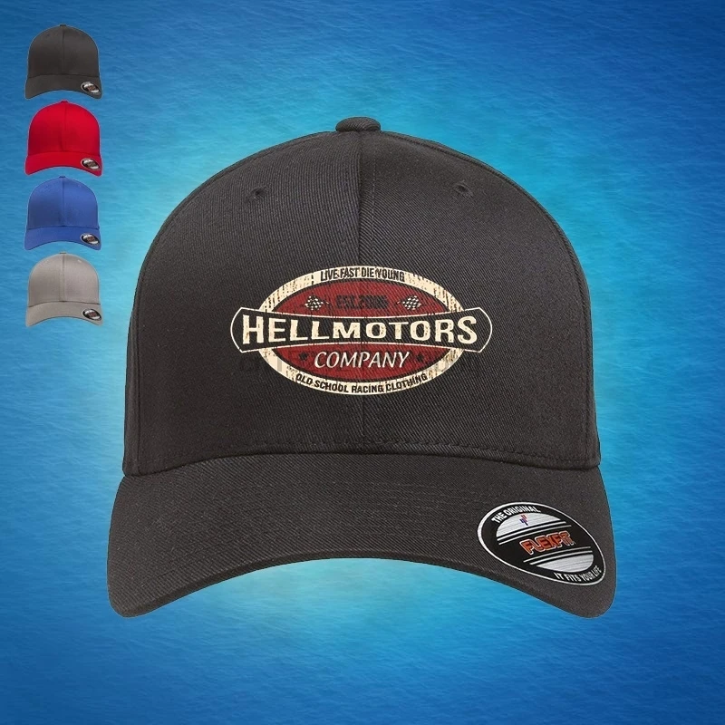 Новая модная винтажная Кепка Hellmotors Herren, бейсболка, Кепка для гольфа, унисекс, регулируемый размер
