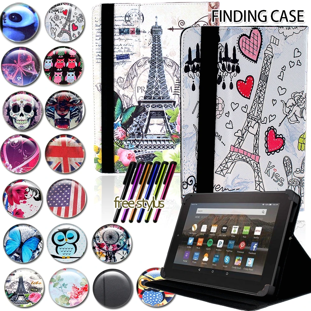 

Leather Stand Case for Amazon Kindle 45/6/7/8/10 Paperwhite 5/6/7/10 Leather Tablet Stand Folio Cover Case Tablet Accessories