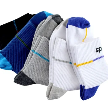 

GPLin-B7 ankle socks strip casual Polyester cotton elastic short ship men