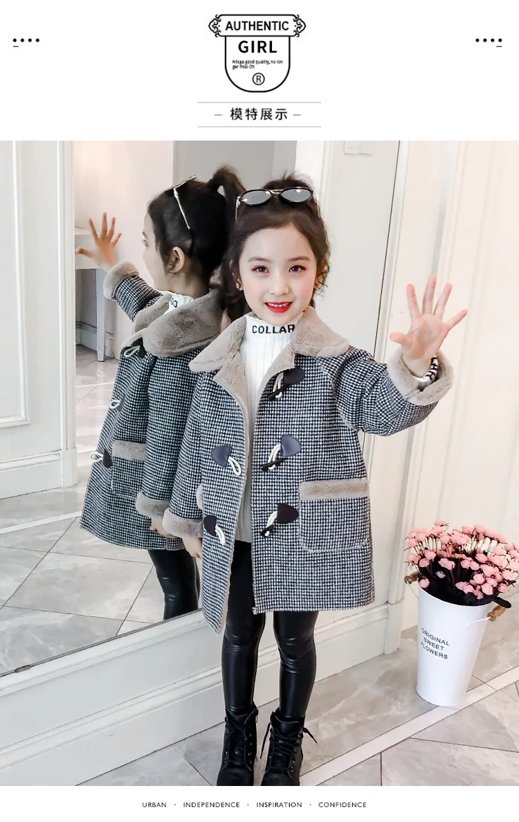 Пальто и куртки для больших девочек; коллекция года; зимние теплые пальто из искусственного меха для больших девочек; одежда для детей 11-12 лет
