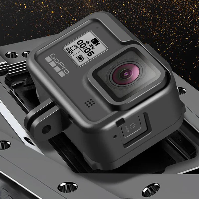 Новинка, аксессуары для Go Pro, для GoPro Hero 8, Черная Спортивная Экшн-камера, пластиковая стандартная защитная рамка, чехол, крепление для Gopro