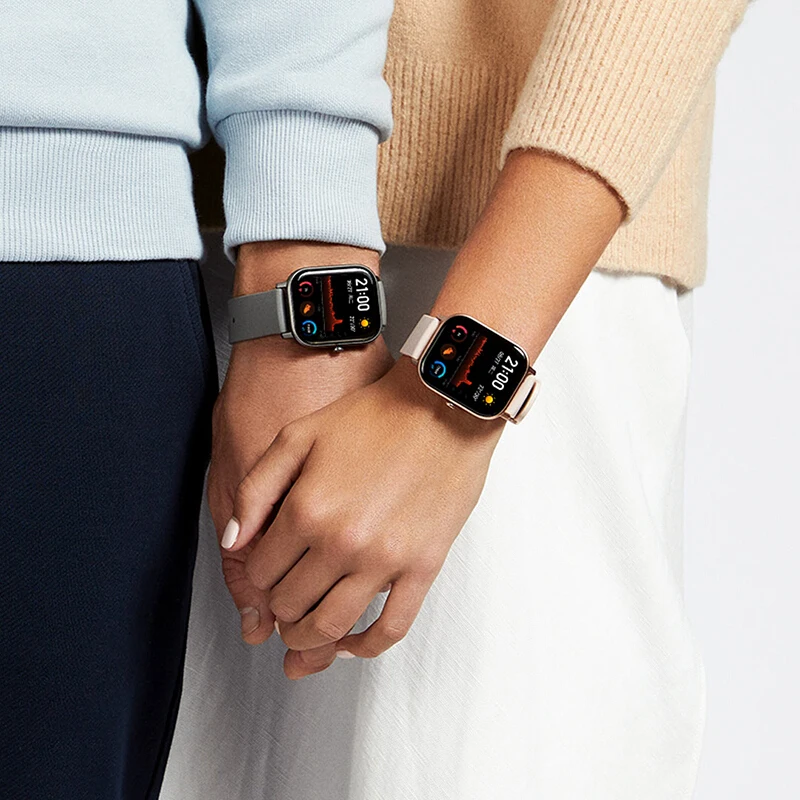 Умные часы Amazfit GTS водонепроницаемые умные Huami с GPS позиционированием