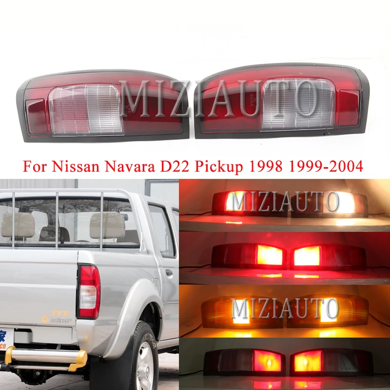 

for Nissan Navara D22 Pickup 1998 1999-2004 tail light Warning Light Rear Brake Light turn signal taillights assembly