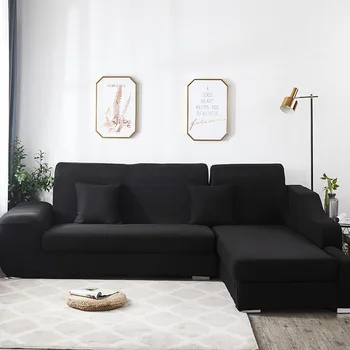 

Stretch Sofa Cover Slipcovers Elastic All-inclusive Couch Case for Different Shape Sofa Loveseat Chair left L-Style Sofa Case