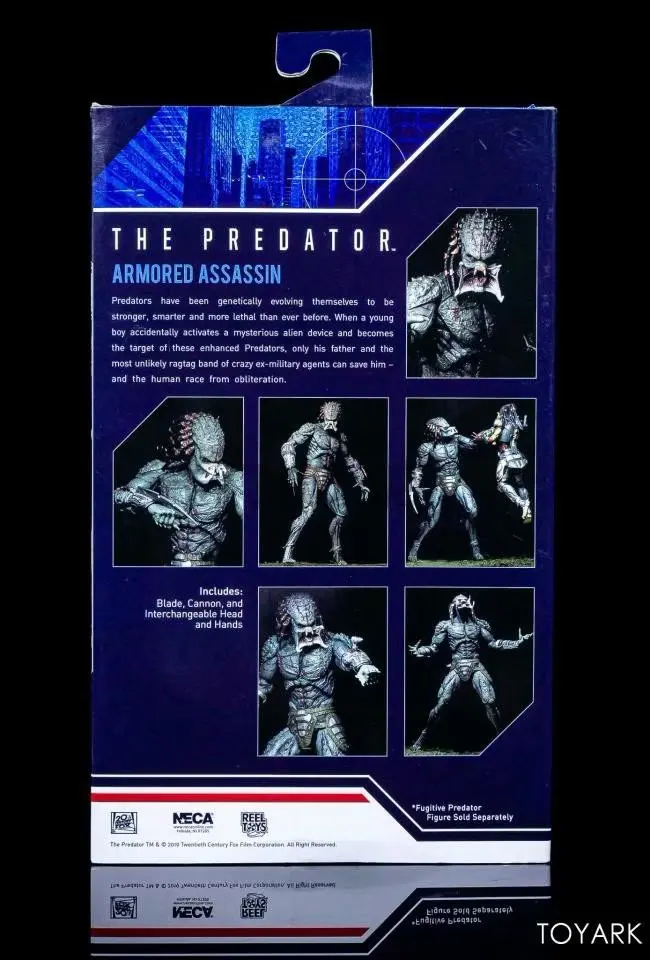 30 см NECA Alien Ultimate Iron Blood Хищник бронированный Убийца ПВХ фигурка Коллекционная модель игрушки Рождественский подарок