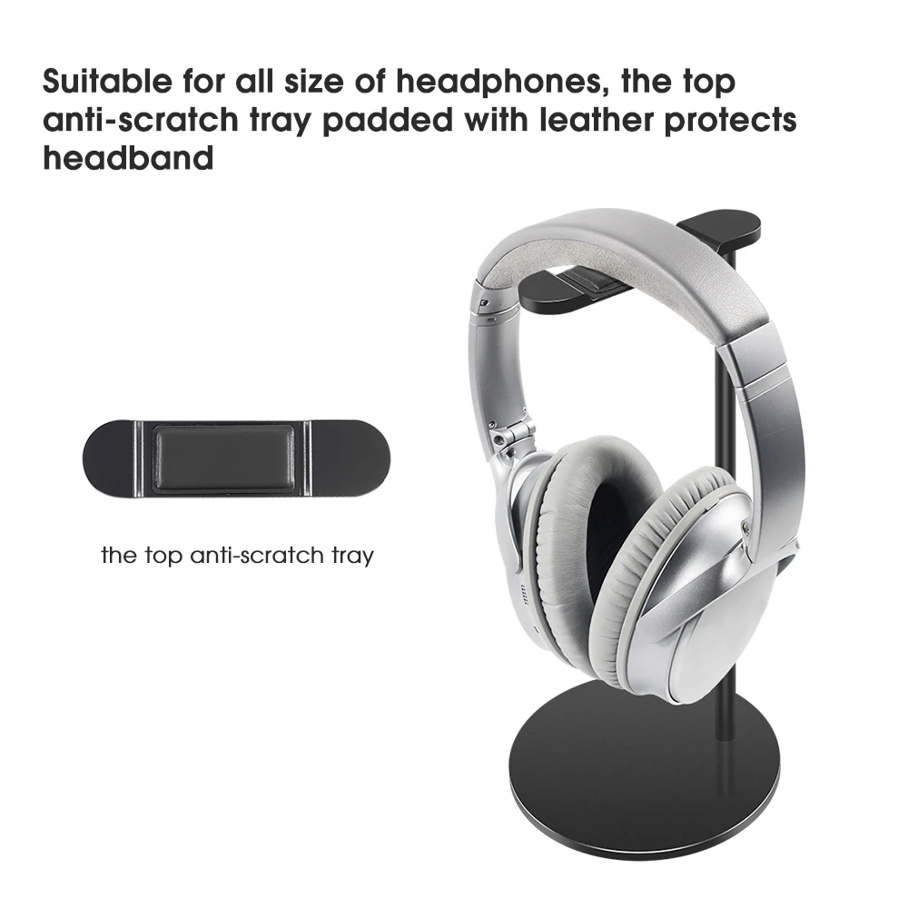 Universal Headphones Holder New Bee Gaming Headset Stand Earphone Display Rack Hanger Bracket For Over Ear Headsets