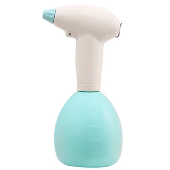 

800ML Hand-Held Electric Spray Pot Automatic Water Sprayer Alcohol Spray for Kitchen Car Wash Garden Irrigation Blue