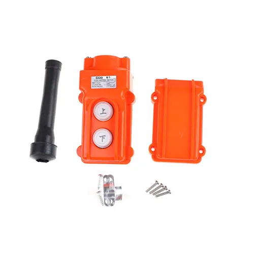 COB-61 Crane Pendant Control Push button Switch Hoist Station Up-Down Rainproof Button For Crane Emergency