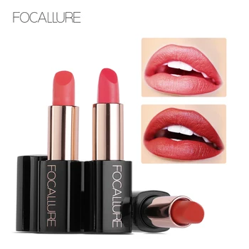 

FOCALLURE 20 Colors Lipstick Matte Moisturizer Lipwaer Lipstick Makeup Long-Wearing Lips Natural Lip Tint Matte Lipst