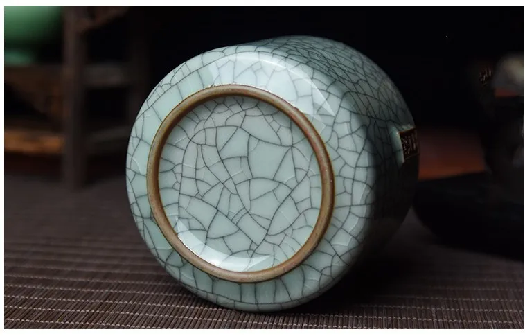 Герметичные чайные банки Longquan Celadon, упаковка для чая, портативная Чайная Коробка для путешествий, чайная банка, чайная баночка, резервуар для хранения