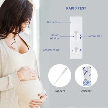 

Free Shipping 5PCS Ovulation LH Test Strips High Response Accuracy LH Ovulation Urine Test Strips Test Over 99%