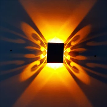

Butterfly Wall Light 1W Wall Lamp Loft Living Room Decoration Backlight For Stairs Home Deco Lamp for Pictures