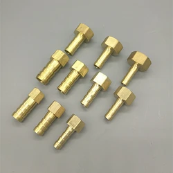 Brass Hose Fitting 6mm 8mm 10mm 12mm 19mm Barb Tail 1/8