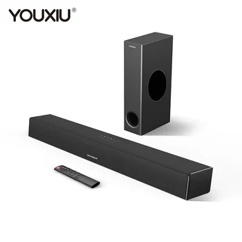 

YOUXIU 150W TV Soundbar Home Theater System Sound with Subwoofer Super Bass Bluetooth Speaker for TV Support Optical AUX Coaxial