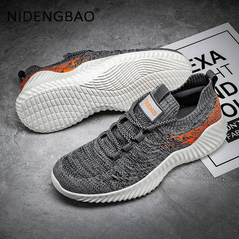 

2021 Couple Sneakers Men Women Running Shoes Breathable Fly Woven Light Trainers Athletics Gym Sports Shoes Zapatos De Hombre