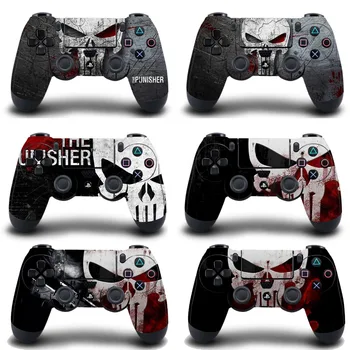 

The Punisher PS4 Skin Sticker Decal Vinyl Cover For Sony PS4 PlayStation 4 Dualshock 4 Controller Skin Stickers Case
