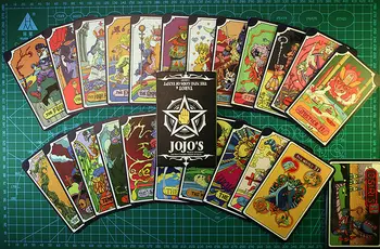 

JoJo's Bizarre Adventure Tarot Card Kujou Jotarou Japanese Anime 31 Cards