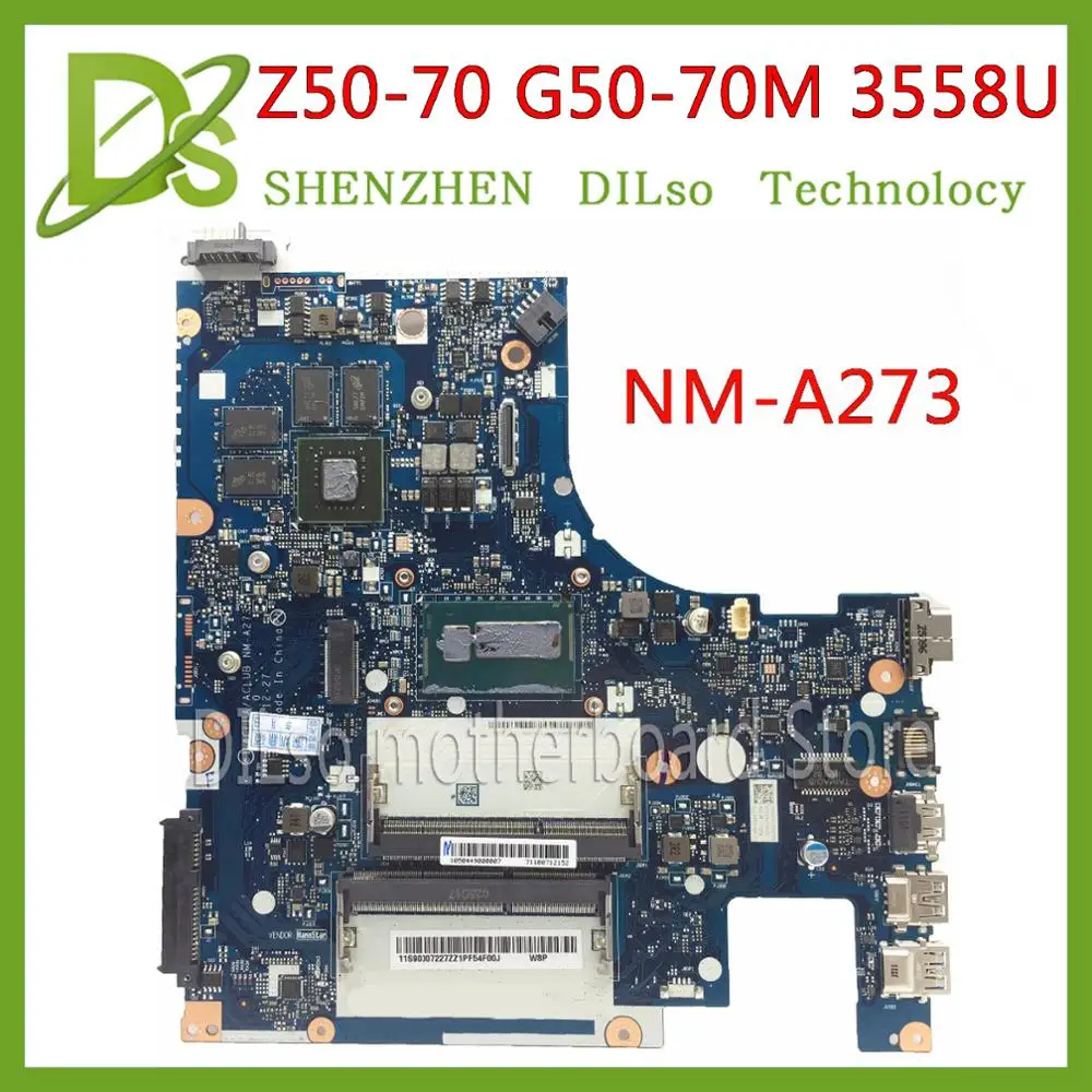 KEFU G50-70M для Lenovo G50-70 Z50-70 3558U GT820M материнская плата ACLUA/ACLUB NM-A273 Rev1.0 PM тест | Компьютеры