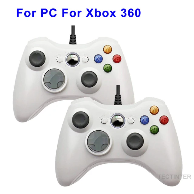 USB Wired Controller Joypad For Microsoft System PC Windows Gamepad For PC Win 7 / 8/10 Joystick for Xbox 360 Joypad 