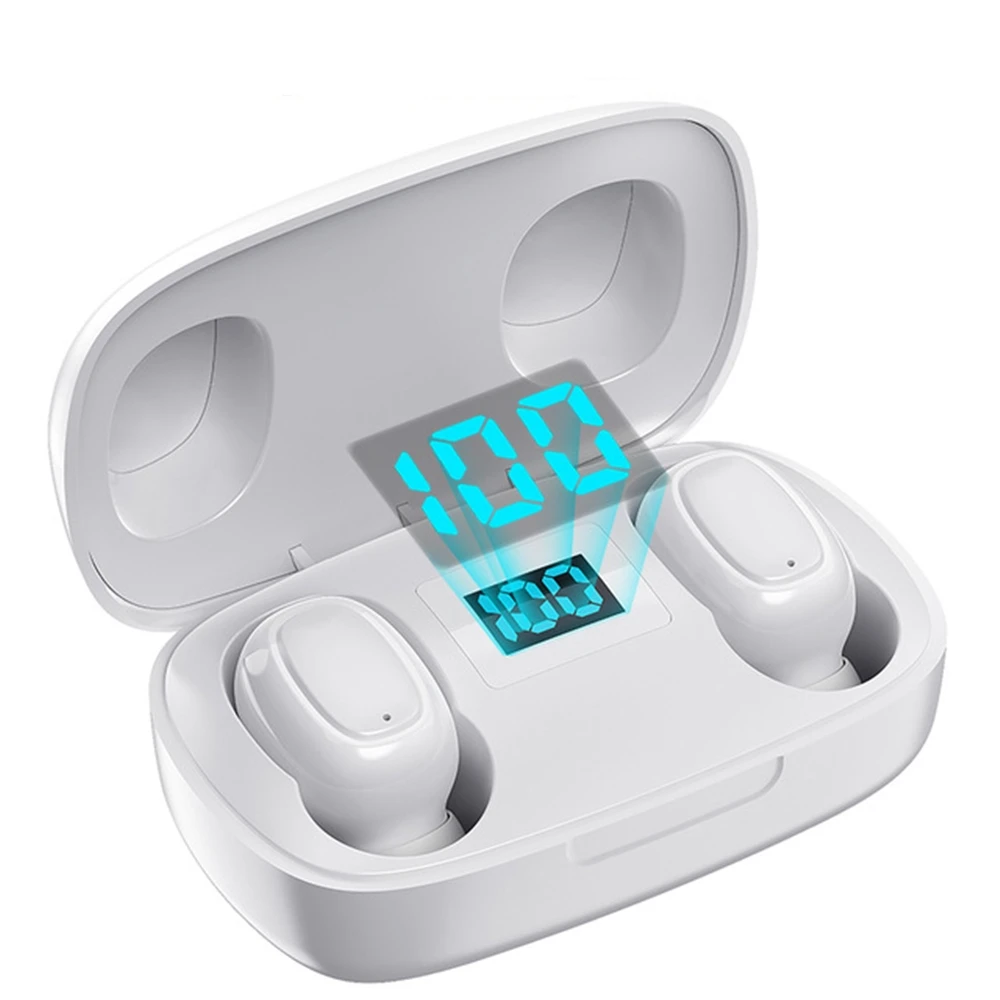 T10 TWS Wireless Bluetooth 5 0 Touch Control Earbuds In Ear 3D Stereo HIFI Noise Reduction Wireless Earphones with Charging Box