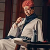 Anime Jujutsu Kaisen Ryomen Sukuna Cosplay adulte hommes femmes tenues Kimono Hanfu bleu Corset deux orteils chaussettes déguisement d'halloween ► Photo 2/6