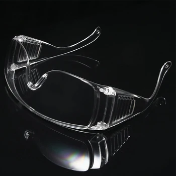 

Clear Anti-dust Eye Protective Safety Goggles Glasses Anti-impact Lightweight Spectacles for Factory Lab Work Outdoor
