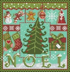 

NN xiaoyi cotton self-matching cross stitch Cross stitch RS cotton comes with no prints Lady Lafite - Christmas