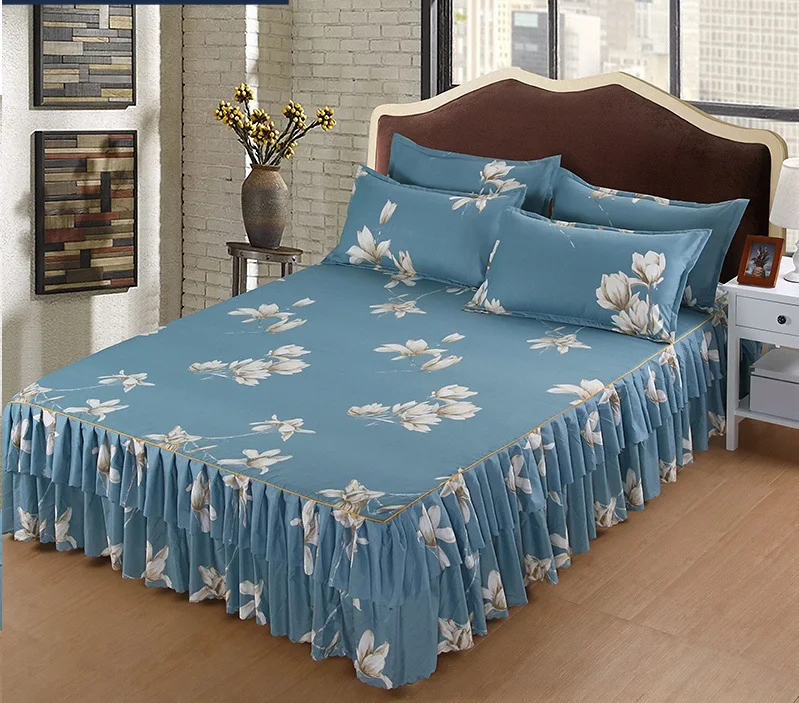 Bedspread-12 Комплект постельного белья из 3 предметов, современное модное покрывало, домашний текстиль, постельные принадлежности, мягкая кровать, юбка, 120x200 см/180x200 см, включая наволочку - Цвет: Bedspread-12