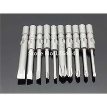 10 шт. набор защитных бит, Набор отверток с защитой от вскрытия, сверло, отвертка с плоской головкой, биты для водителя, ручные инструменты