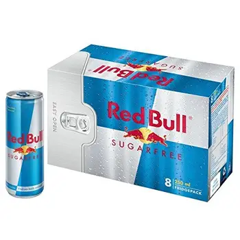 

Red Bull Sugar Free 8 x 250 ml