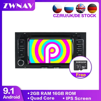 

Android 9.1 Car multimedia Player head unit For VW/Volkswagen/Touareg/MULTIVAN BT GPS Navigation Radio type recorder auto stereo