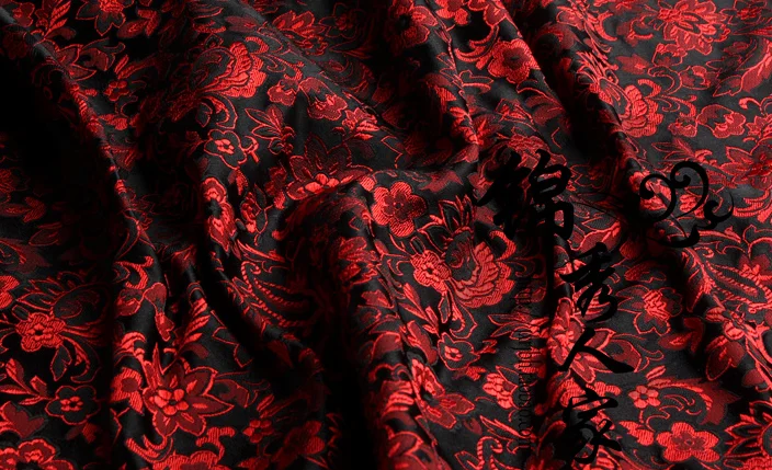 08 DIY Швейные принадлежности и ткани Высококачественная парча сатин шелк Древний китайский костюм Цена Тан