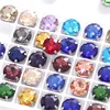 Colorful Round Gemstones Crystal Glass Rhinestones with Sliver Claw Flatback Sew on Stone for Rhinestones Clothes Accessories ► Photo 3/6