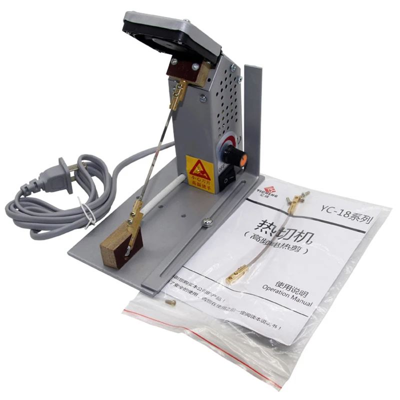 

YC-18 Thermostat Hot Cutting Electromechanical Thermal Cutting Machine Melting Cutting Machine 220V 1PC