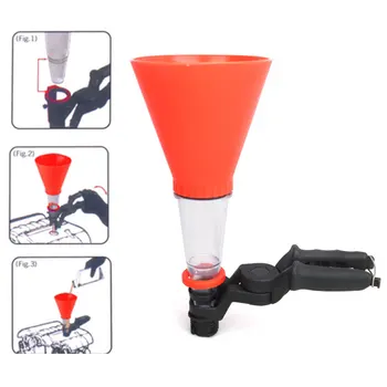 

Car Universal Oil Funnel Engine System Threaded Type Adjustable Car Accessories Convenient And Safe Profession Tool