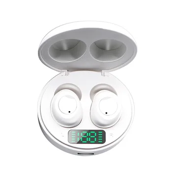 

LED display earbuds bluetooth mini earphone TWS J1 wireless bluetooth 5.0 earphone with microphone charging box sports earphone