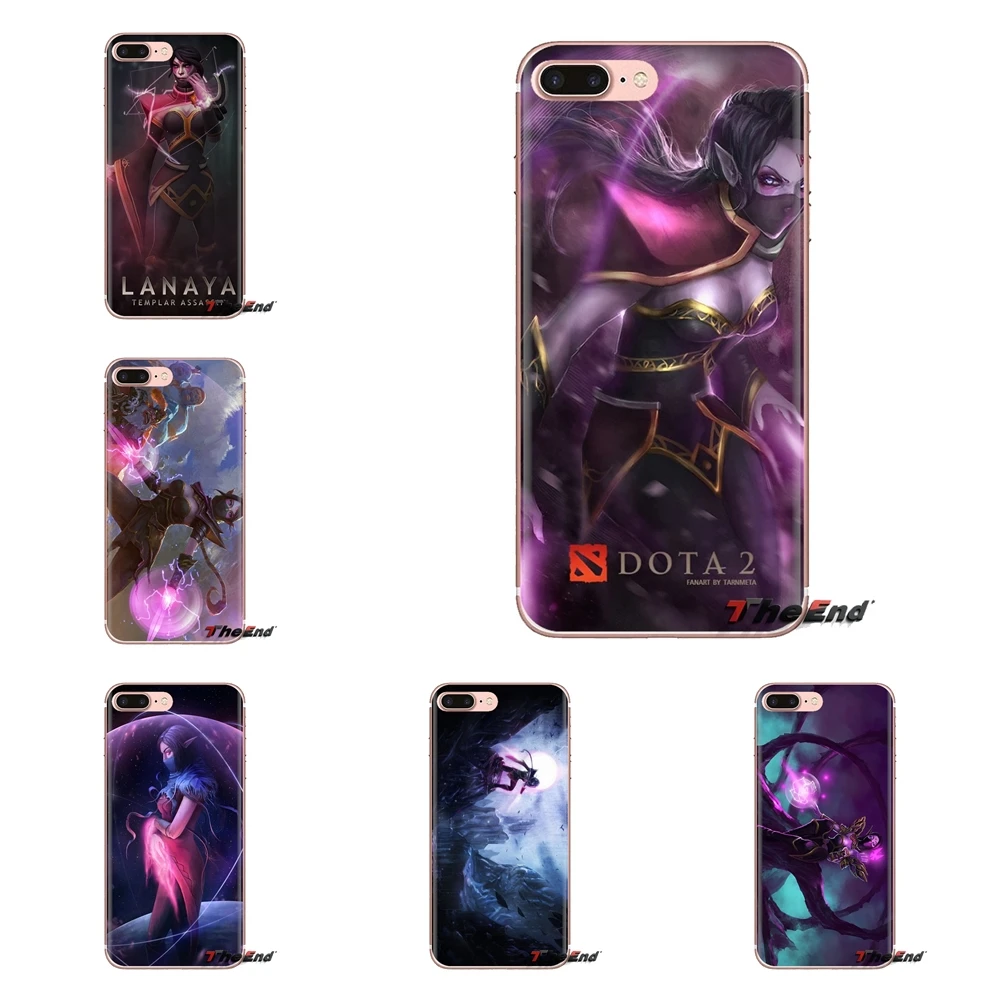Для iPhone XS Max XR X 4 4s 5 5S 5C SE 6 6S 7 8 Plus samsung Galaxy J1 J3 J5 J7 A3 A5 Чехлы Templar Assassin Lanaya dota 2 игры |